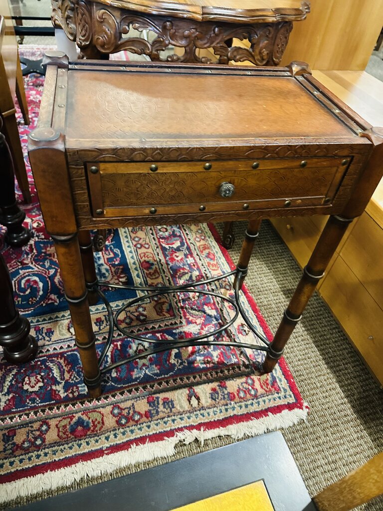Single Drawer Side Table 14x19x26
