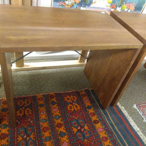 Acacia Wood Console Table 22.5x35x30