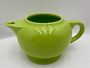 Fiesta Homer Laughlin Chartreuse Tea Pot (No Lid)
