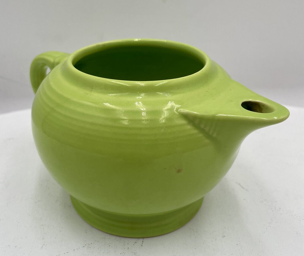 Fiesta Homer Laughlin Chartreuse Tea Pot (No Lid)
