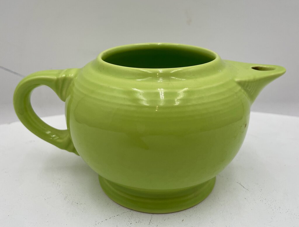 Fiesta Homer Laughlin Chartreuse Tea Pot (No Lid)