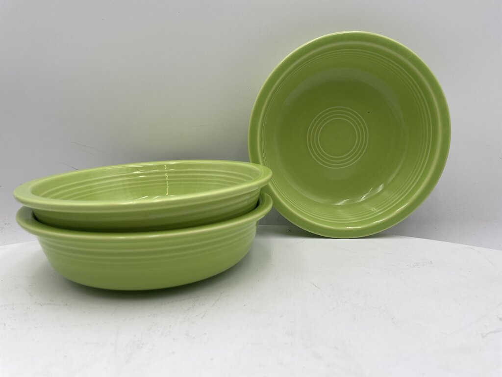 Fiesta Homer Laughlin Chartreuse Cereal Bowl 7"