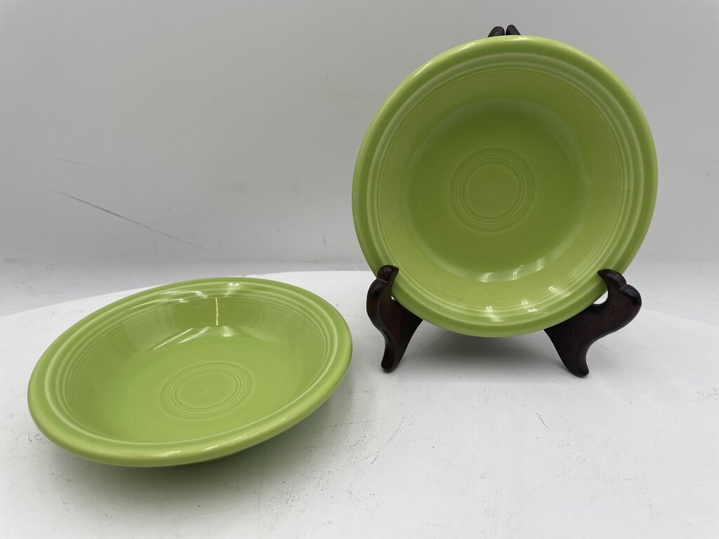 Fiesta Homer Laughlin Chartreuse Fruit/Dessert Sauce Bowl 5.3"