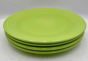 Fiesta Homer Laughlin Chartreuse Dinner Plate 10.5"