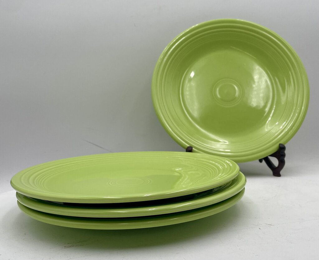Fiesta Homer Laughlin Chartreuse Dinner Plate 10.5"