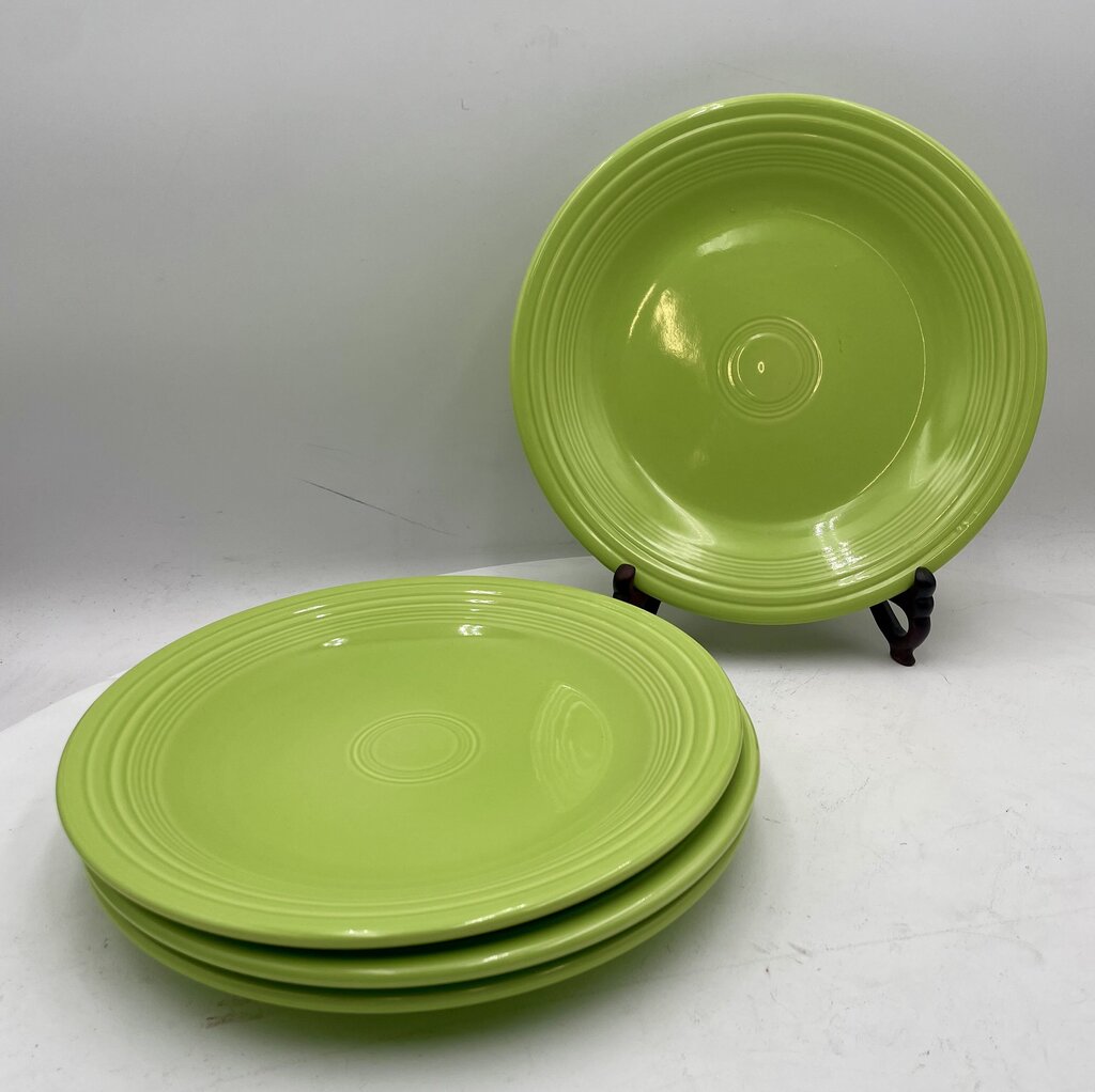 Fiesta Homer Laughlin Chartreuse Dinner Plate 10.5"