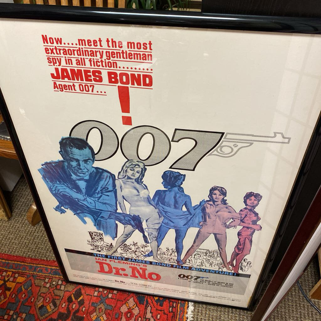 James Bond Dr. No Movie Poster