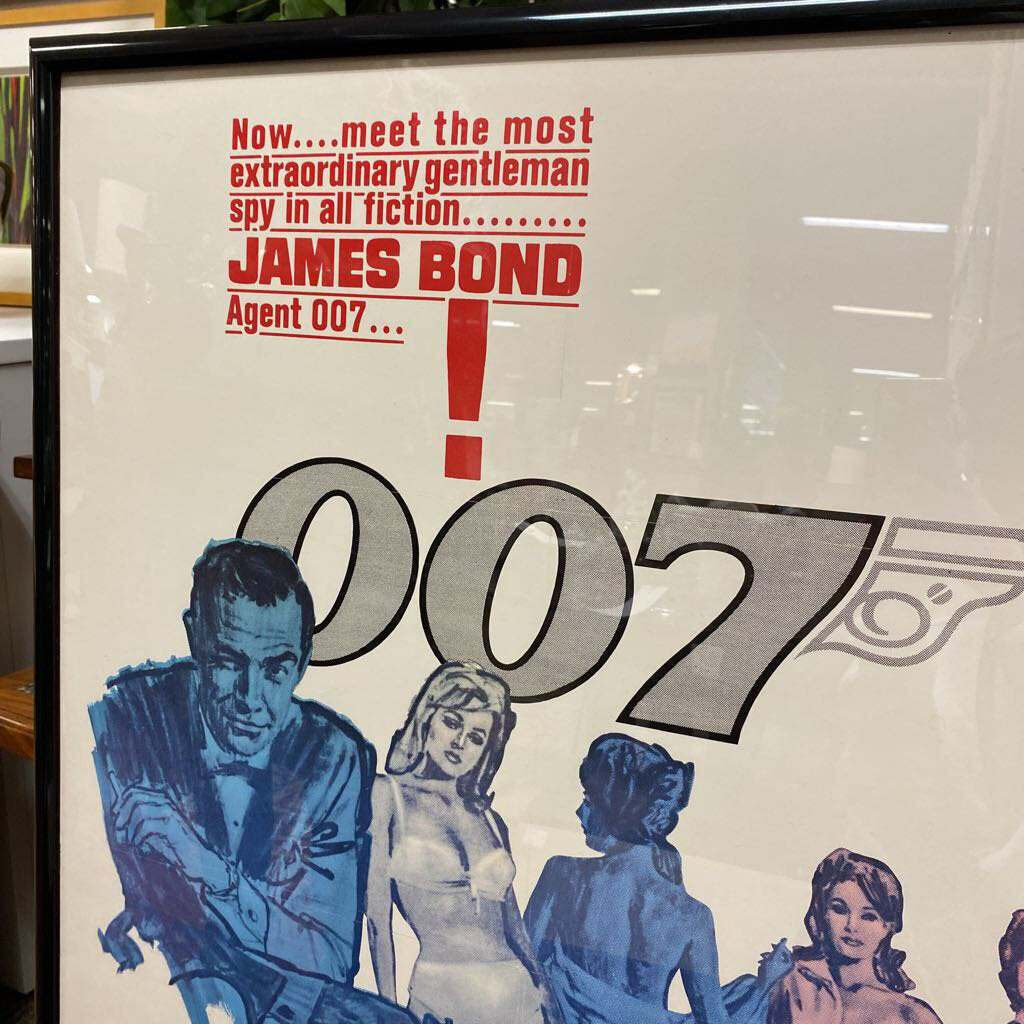 James Bond Dr. No Movie Poster