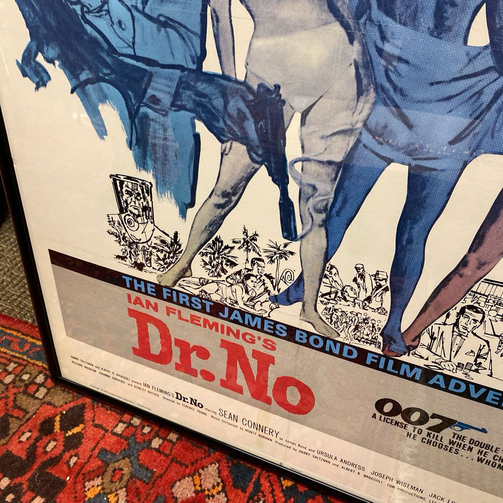 James Bond Dr. No Movie Poster