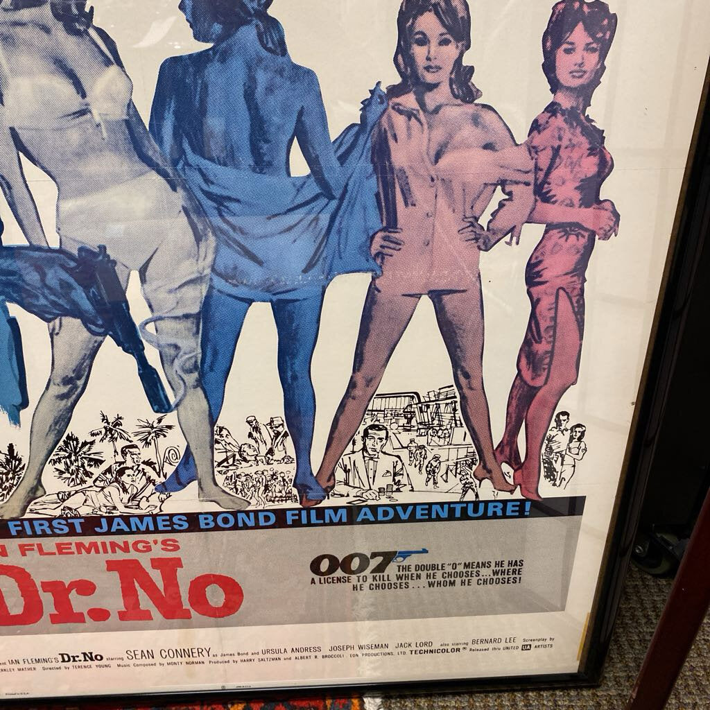 James Bond Dr. No Movie Poster