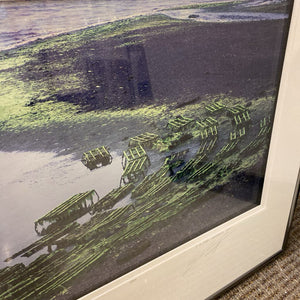 E. Loren Soderberg Oyster Racks, Tomales Bay 1/250 Signed Photograph