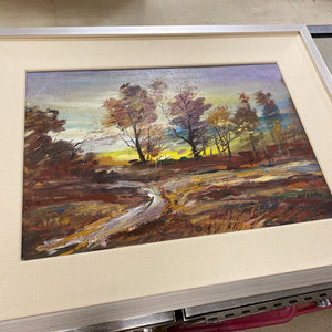 Svetla Haskova Czech Landscape Oil Painting Signed