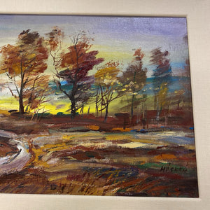 Svetla Haskova Czech Landscape Oil Painting Signed