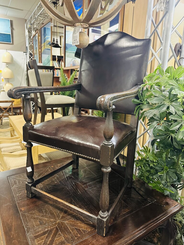 Leather Office Armchair