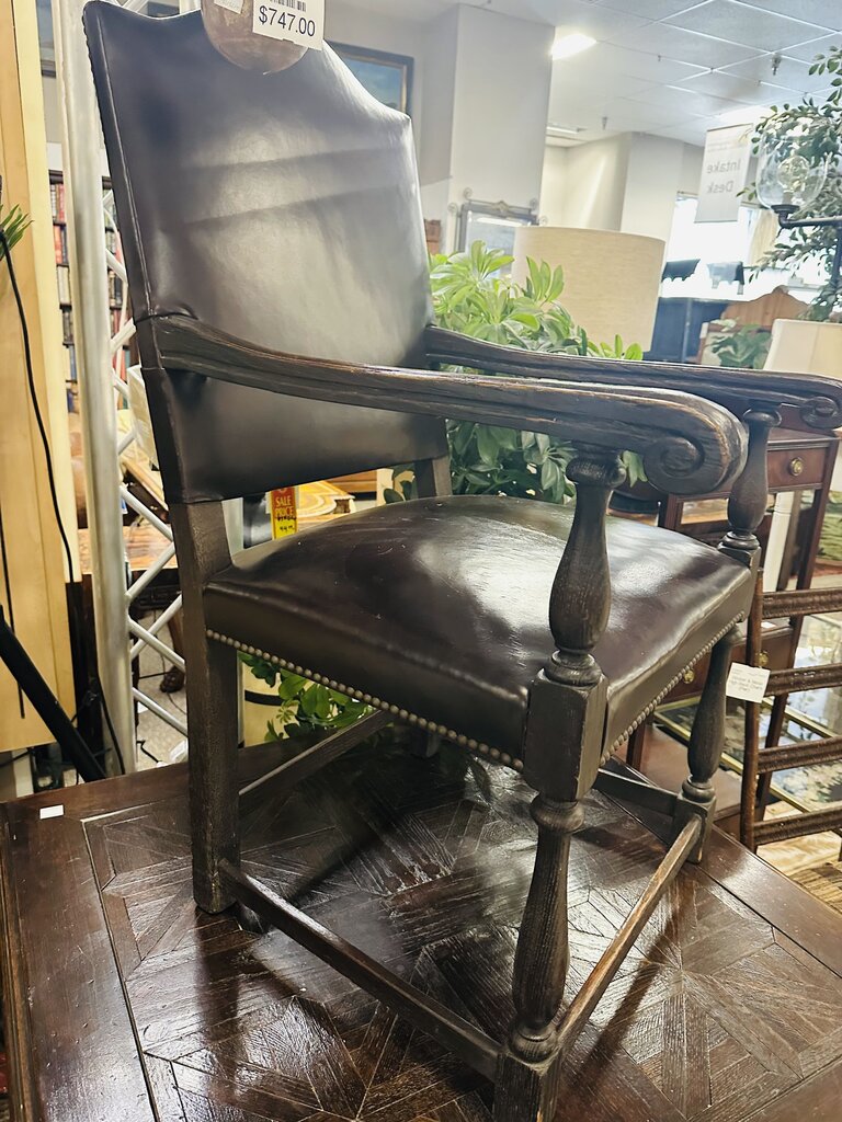 Leather Office Armchair