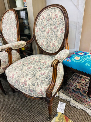French Victorian Armchairs (pair)