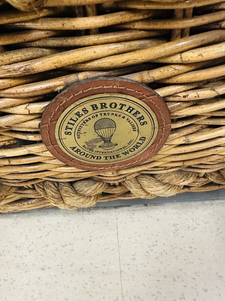 Stiles Brothers Hot Air Balloon Basket 30x36x24