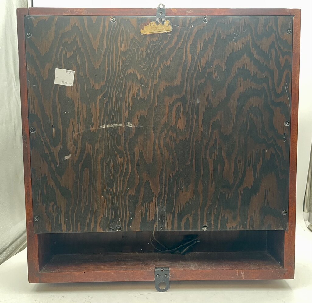 Seth Thomas Oak Case Electric Wall Clock