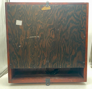 Seth Thomas Oak Case Electric Wall Clock