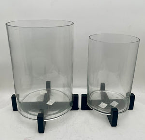 Pottery Barn Hurricane Style Candle Holder Set (4 Pcs)