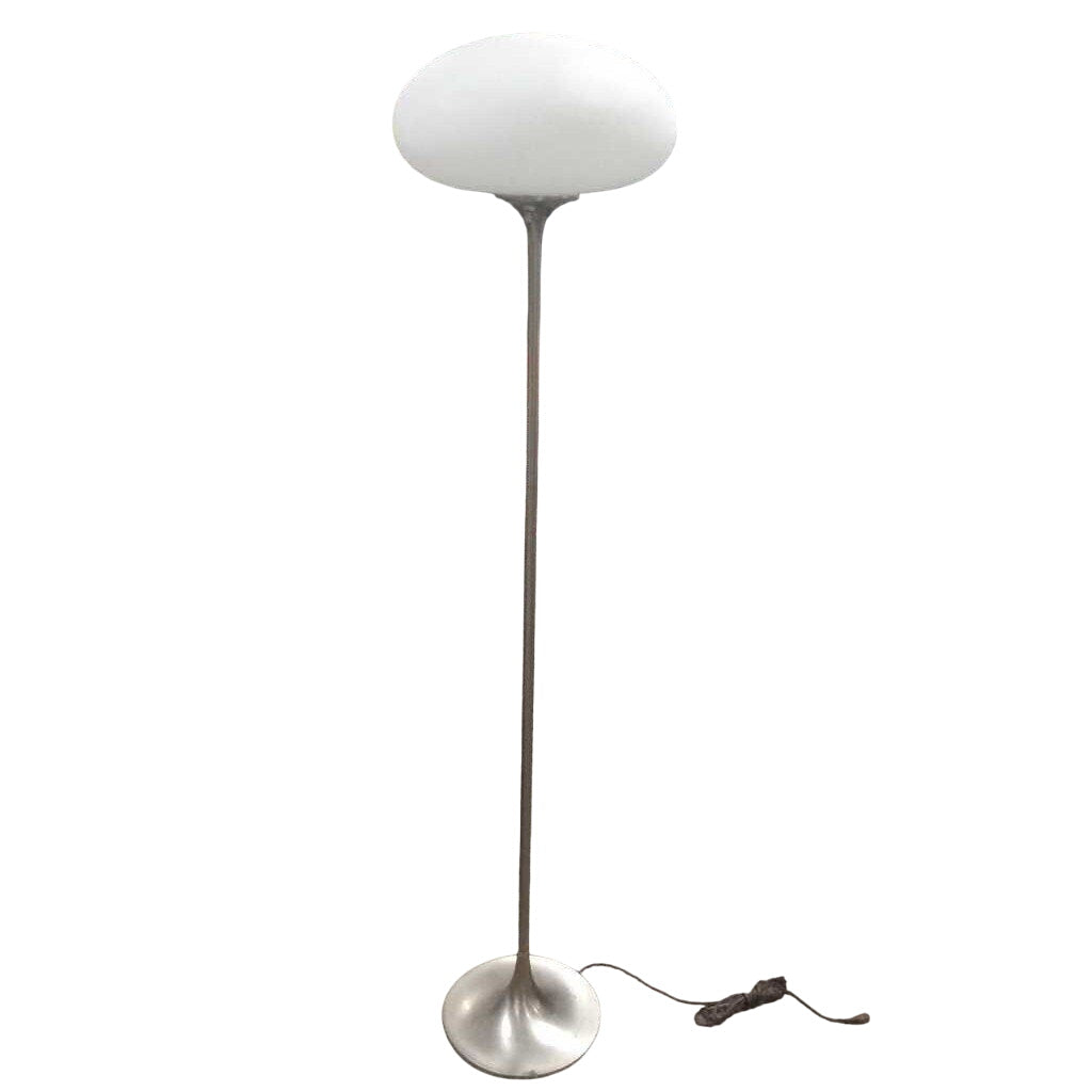Laurel Mushroom Brass Floor Lamp by Miss Daisy's Consignment & Auction House