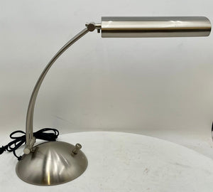 Verilux Modern Natural Spectrum Brushed Nickel Finish Adjustable Desk Lamp