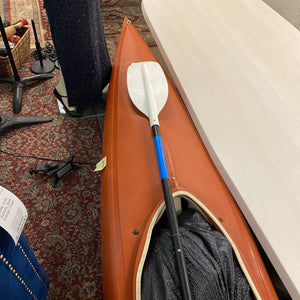 Red Kayak 12 ft. With Paddle