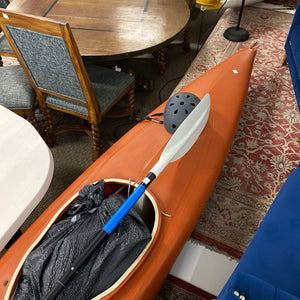 Red Kayak 12 ft. With Paddle