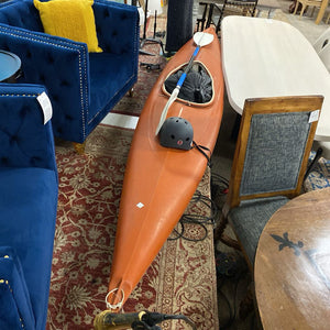 Red Kayak 12 ft. With Paddle