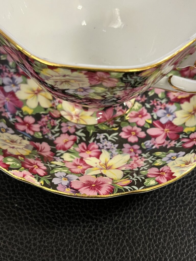 Royal Cotswolds Chintz Cup & Saucer