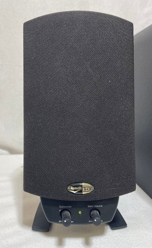 Klipsch ProMedia 2.1 Wireless Desk Top Computer Speaker Set (4Pcs)