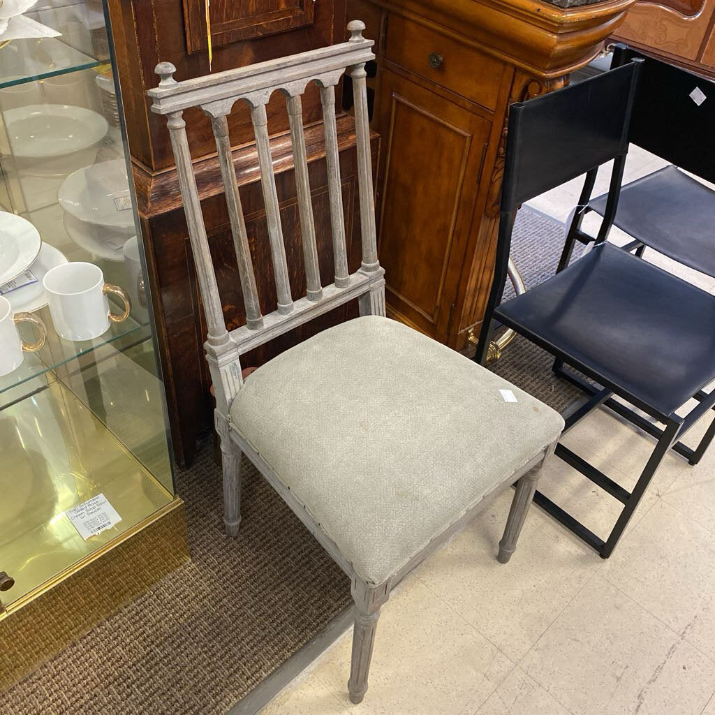 Grey Single Dining Chair