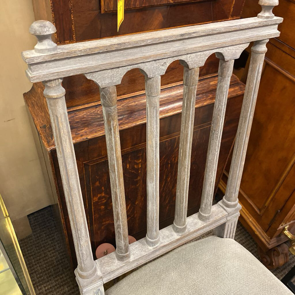 Grey Single Dining Chair
