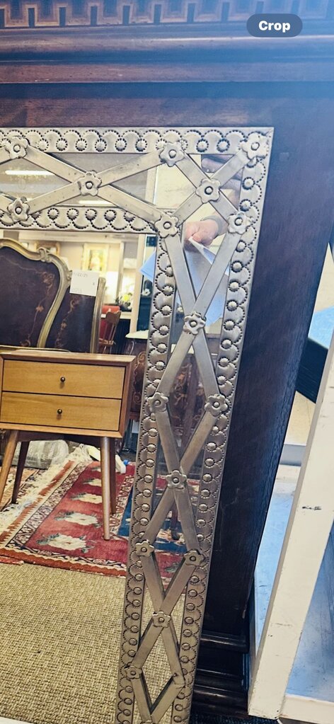 Silver Frame Mirror 26x39