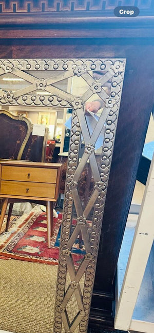 Silver Frame Mirror 26x39