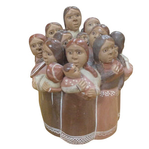 Peruvian Women Pottery