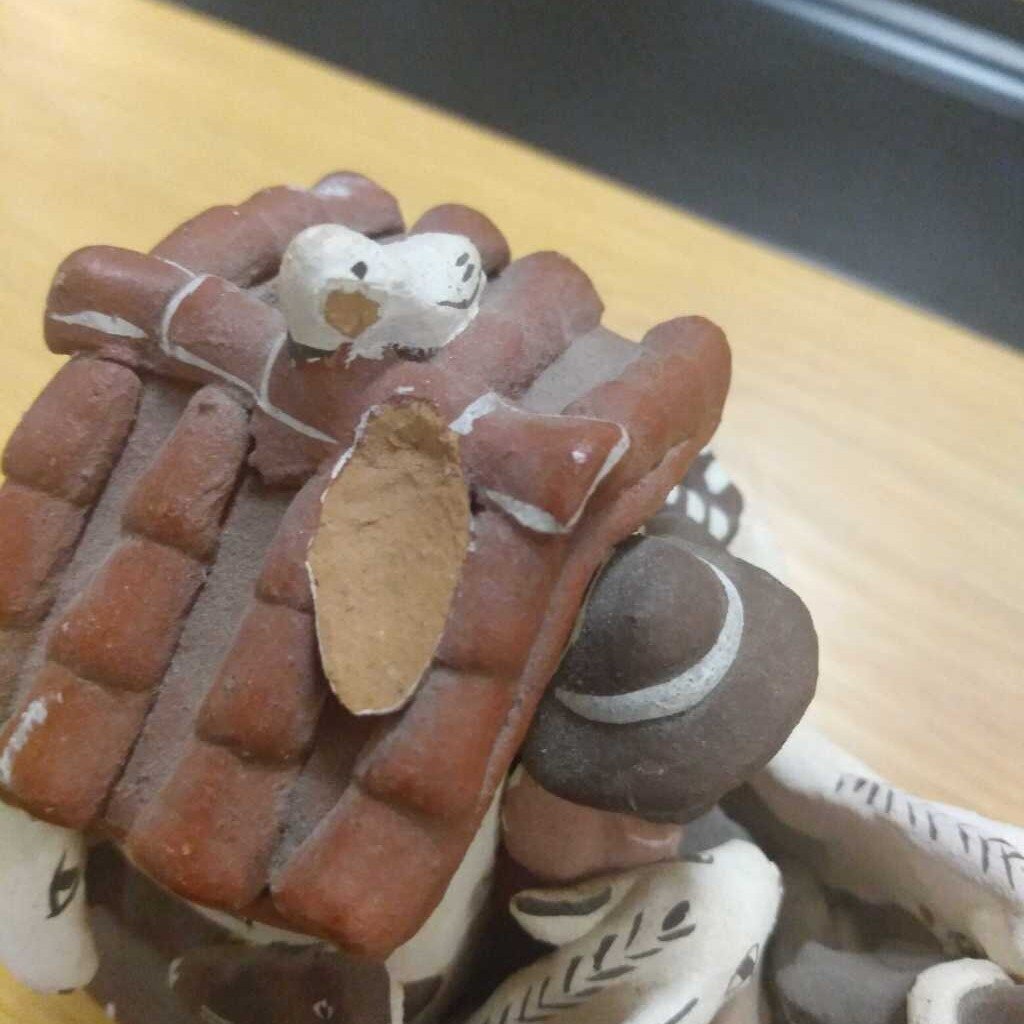 Pottery Folk Art Noah's Ark