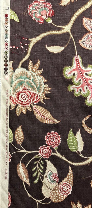 Vintage Colefax And Fowler "Penryn" 56"W 302L 8.38 Yds