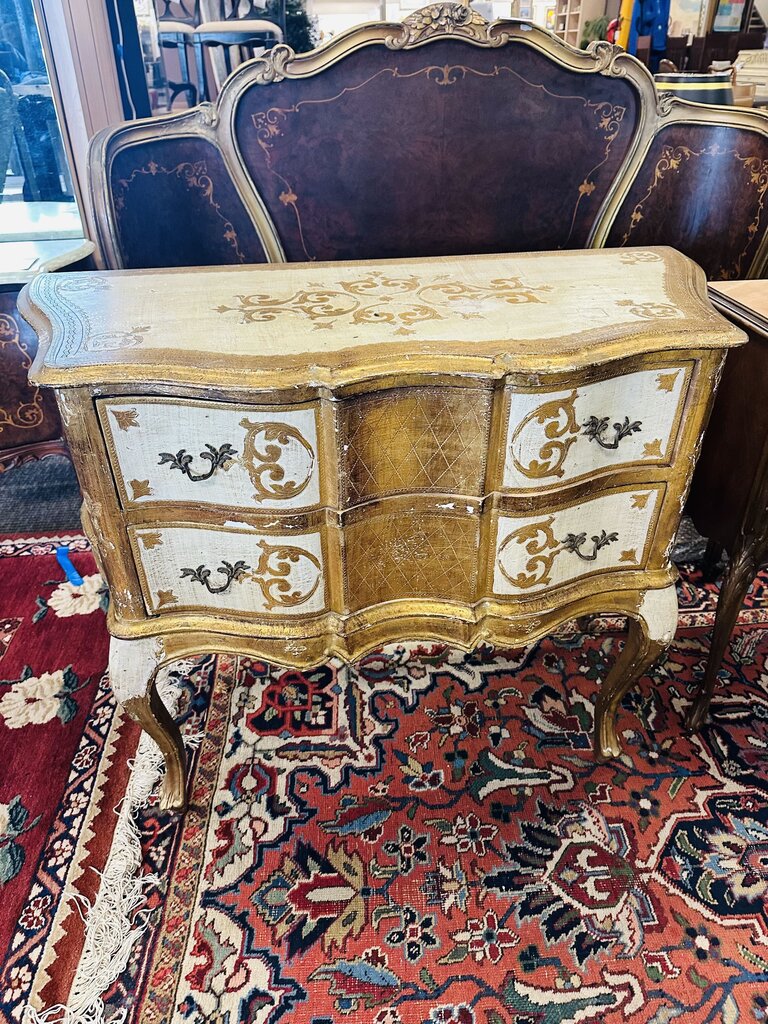 Vintage Florentine Chest of Drawers17x39x31