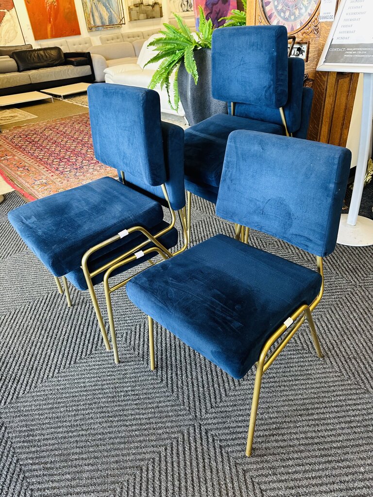 West Elm Wire Frame Dining Chairs(set of 6)