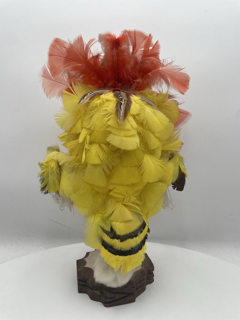 Native American Kachina Doll Yellow