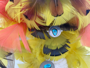 Native American Kachina Doll Yellow