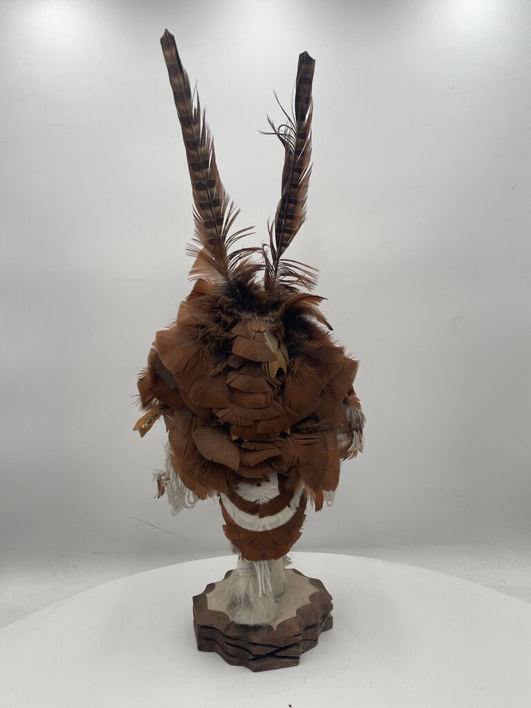 Native American Kachina Doll Red