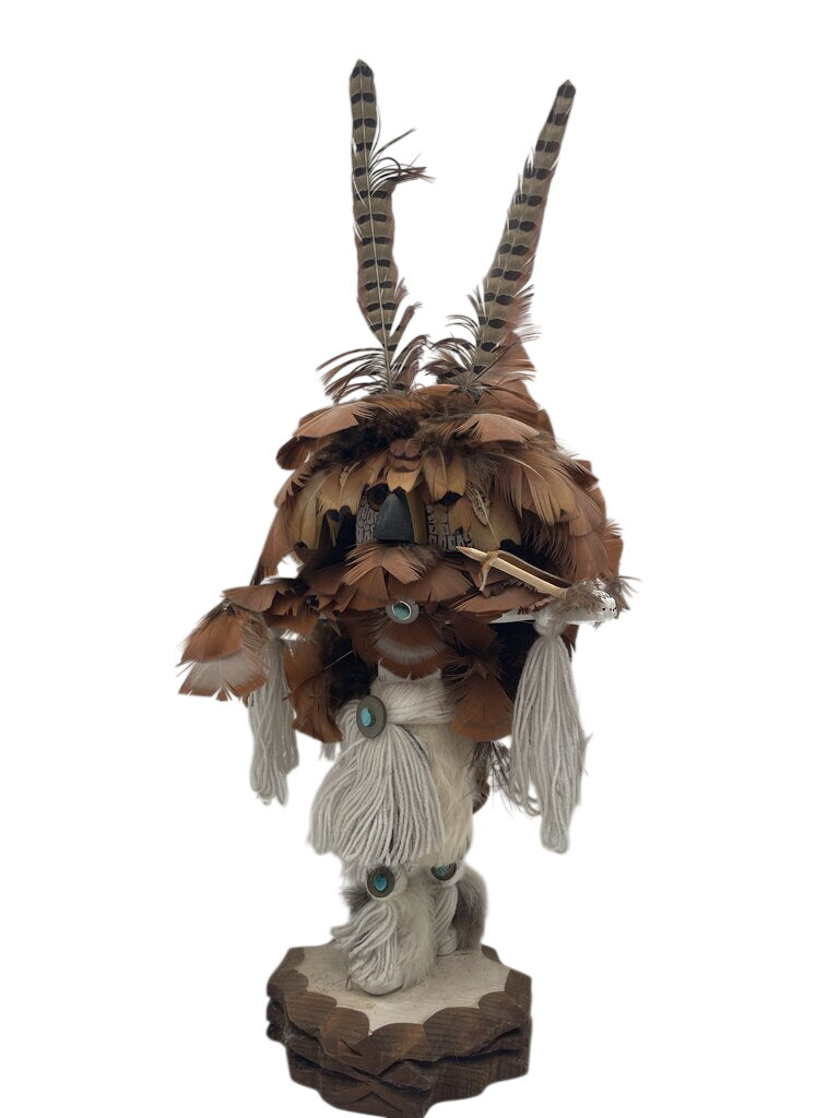 Native American Kachina Doll Red