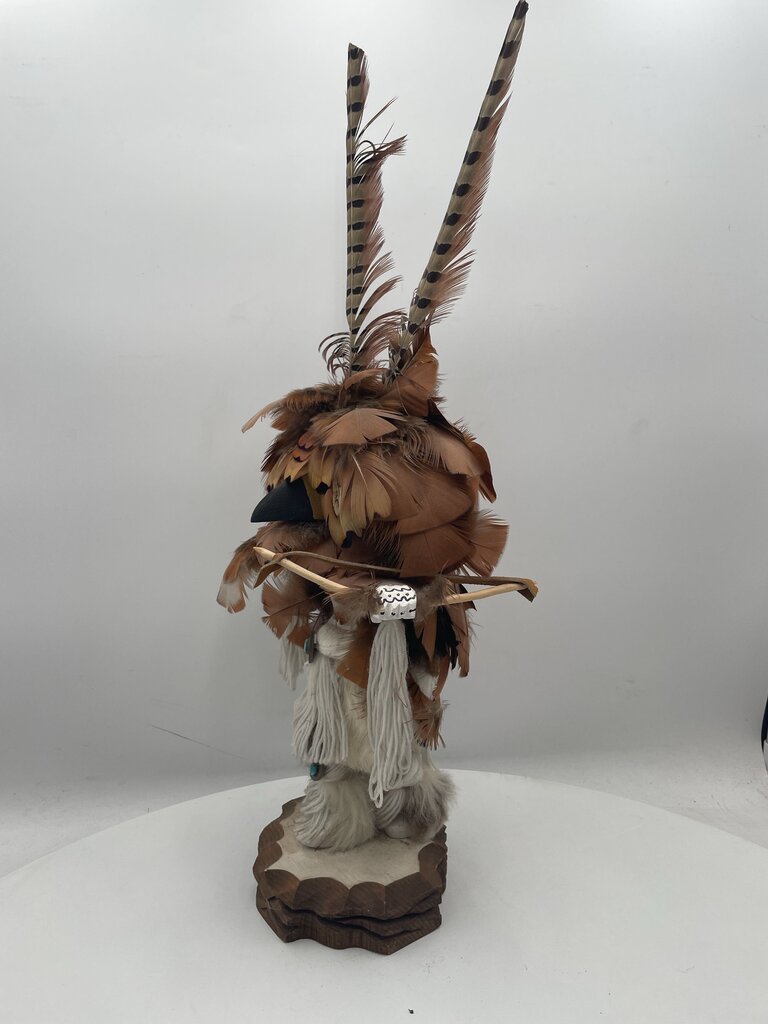 Native American Kachina Doll Red