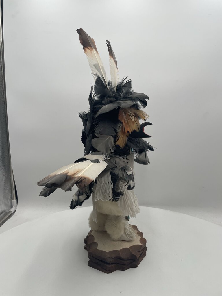Native American Kachina Doll Black