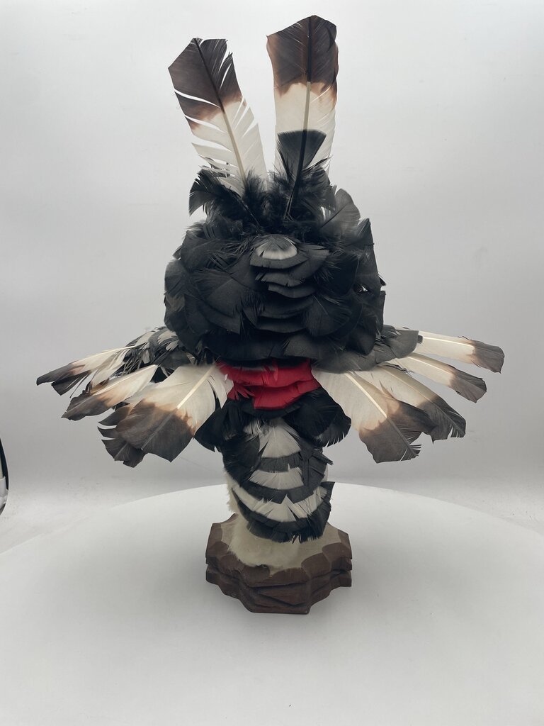 Native American Kachina Doll Black