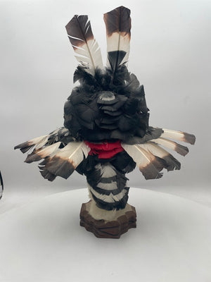 Native American Kachina Doll Black