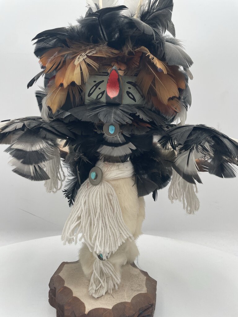 Native American Kachina Doll Black