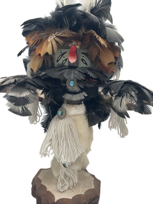 Native American Kachina Doll Black